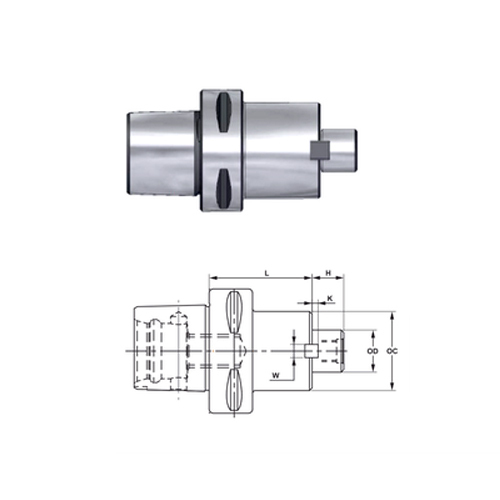 Face Mill Holder And Tenon Drive