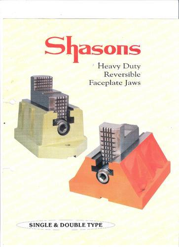 Mild Steel Shasons Heavy Duty Reversible Face Plate Chucks, For Industrial