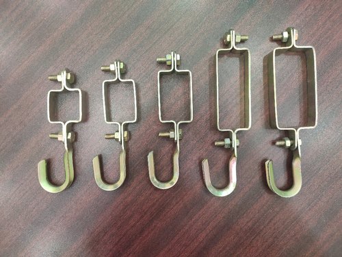 Gold Coated Fan Hook Square Clamp