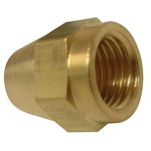 Broaching Brass Flare Nut, Size: 6 Mm