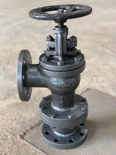 Cast Iron Angle Valves, Packaging Type: Box