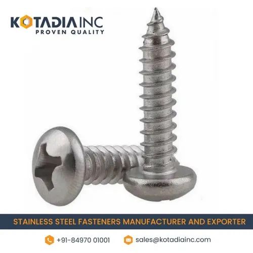 Stainless Steel Pan Phillips Self Tapping Screw