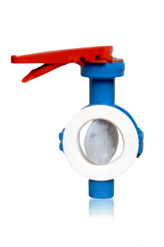 Manual Silpl PFA Lined Butterfly Valves