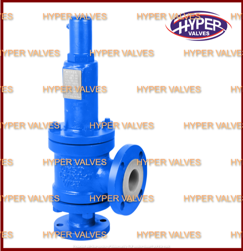 HYPER VALVES Screwed FEP Lined Safety Relief Valve, Valve Size: 25nb To 100nb