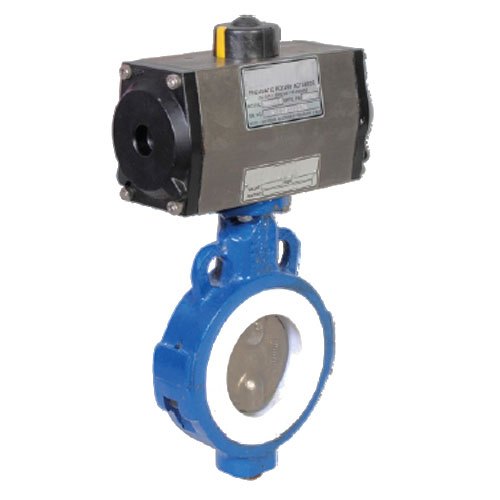 FEP / PFA Lined Butterfly Valve