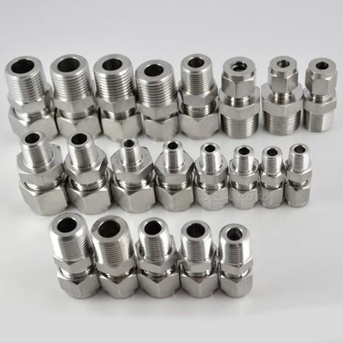 Stainless Steel SS316 Ferrule Fittings, Size: 1/2 inch, 3/4 inch, 1 inch, for Structure Pipe, Gas Pipe, Hydraulic Pipe