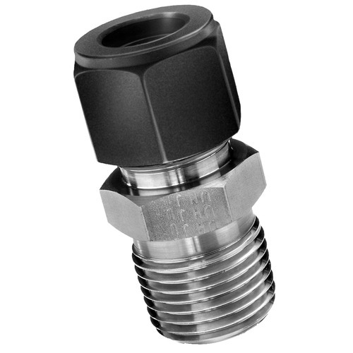 SS Single Ferrule Compression Fitting, For Pneumatic Connections