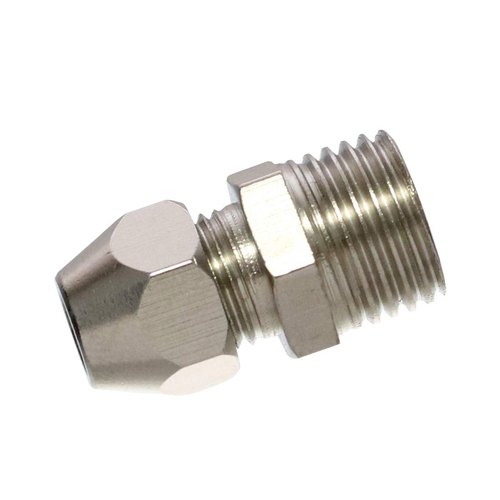 Stainless Steel Double Ferrule Tube Fitting, Size: 1/4inch