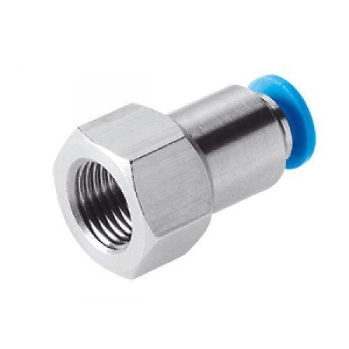 Mild Steel And Pvc Festo Push in Tube Adapter, Size: 1 inch
