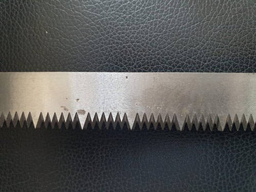 Silver High Speed Steel 8mm Perforation Blade