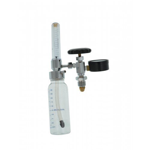 Fine Adjustment Valve With Oxygen Flow Meter, Flow Rate: 0-15 L/min