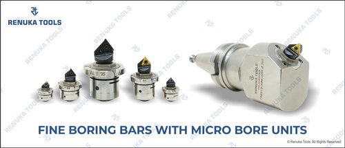 Carbide Tipped Fine Boring Bars with Micro Bore Units