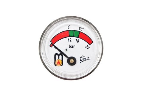 0-50 Steel Diaphragm Pressure Gauge, For FIRE EXTINGUISHER
