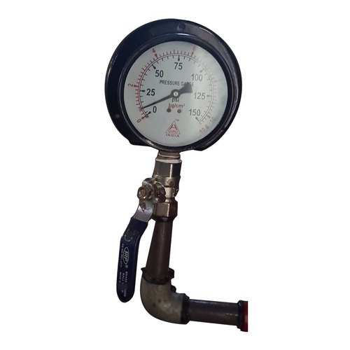 Mild Steel Fire Hydrant Pressure Gauge, 1500 Marsh