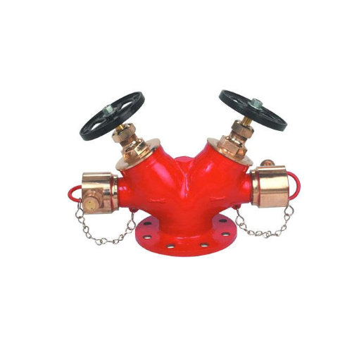 FORCE Gun Metal Double Outlet Type Landing Valve For Fire Fighting
