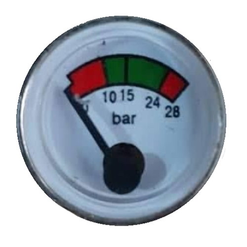 1.5 inch / 40 mm Fire Pressure Gauge, 0 to 25 bar(0 to 400 psi)