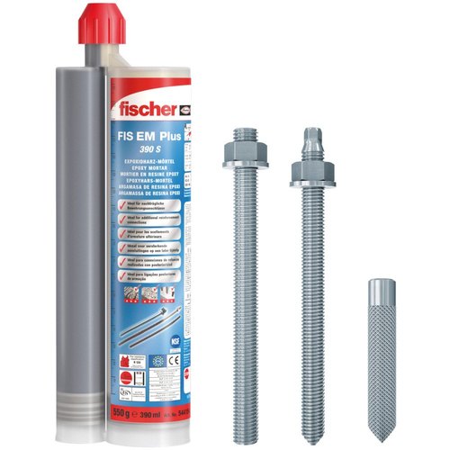 Epoxy Based Fischer Injection Mortar FIS EM Plus 585 S, For Construction