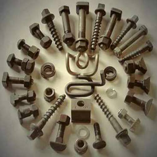 Mild Steel Fish Bolts and Crossing Bolt Nuts