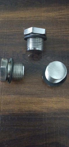 Silver Brass And Ss Flameproof Stopping Plug, For Pharmaceutical / Chemical Industry