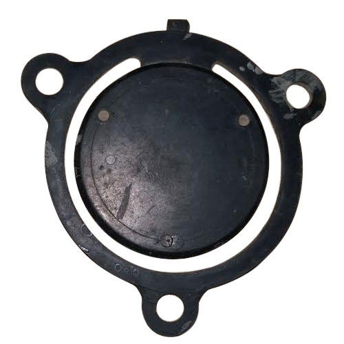 Black Exhaust Flange Gasket, For Motor Pump, Thickness: 4 Mm