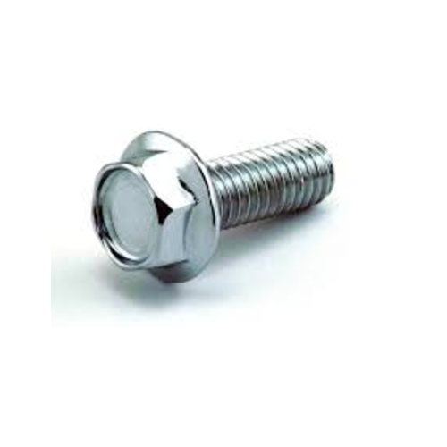 Hot Rolled Polished Hex Flange Bolt, Packaging Type: Box