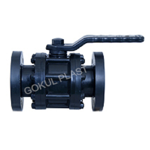 Flange End HDPE Ball Valve, Model: 3 Pipec, Size: 15mm To 315mm