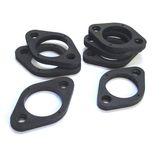 Black Silicone Rubber Flange Rubber Gasket