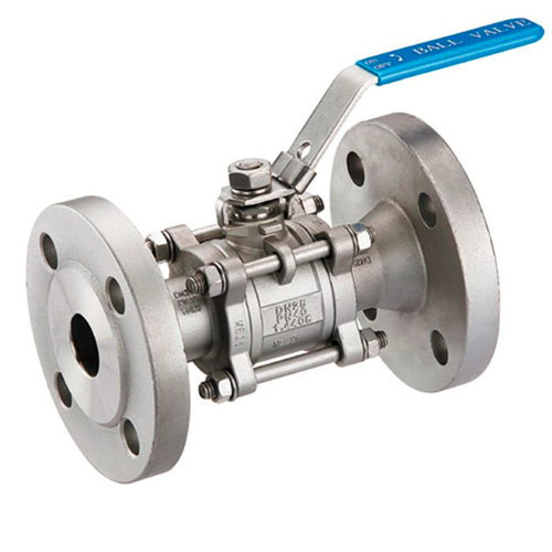 Stainless Steel Flanged Ball Valve, For Gas