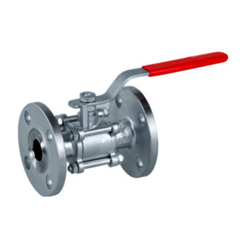 3 Piece Flanged Ends Ball Valve, Size: 15 To 80 Mm