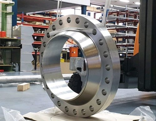 6 Inch Stainless Steel Flanged Fitting, For Chemical Handling Pipe