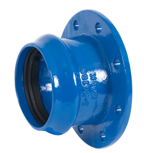 TMA Blue Flanged Socket