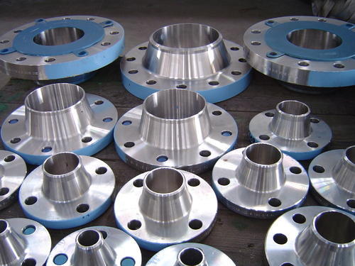 Round ASTM A182 Stainless Steel With Collar Flanges, For Industrial, Size: Up to 24 inch