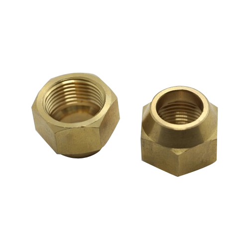 Brass Flare Short Nut