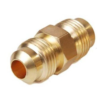Male 1/2 inch Brass Flare Union, For Gas Pipe