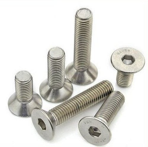 Stainless Steel Polished Flat (CSK) Head Socket Machine Screws