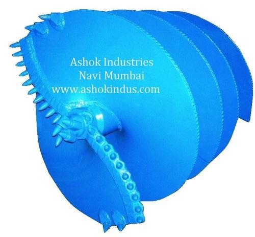 Ashok High Speed Steel Rock Auger For Piling(FLat Edge), Capacity: Up To 50 Kg