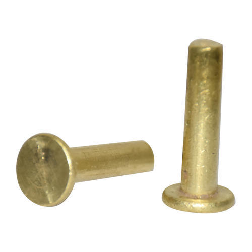 Flat Head Brass Rivet