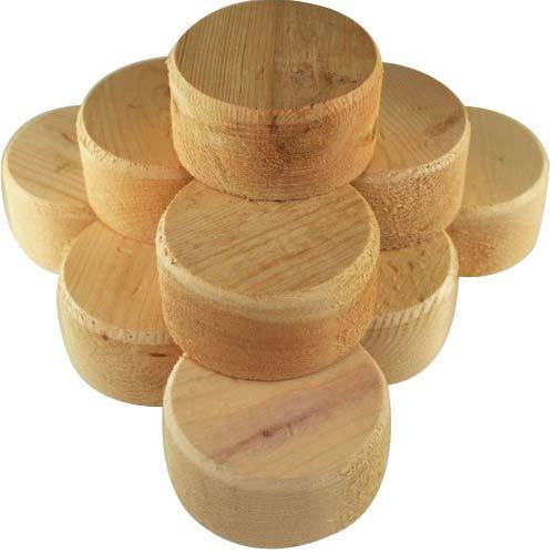 Flat Head Wood Plug, Size: 3 Inch