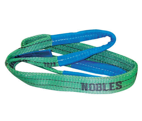 Green And Blue Flat Web Belt Slings