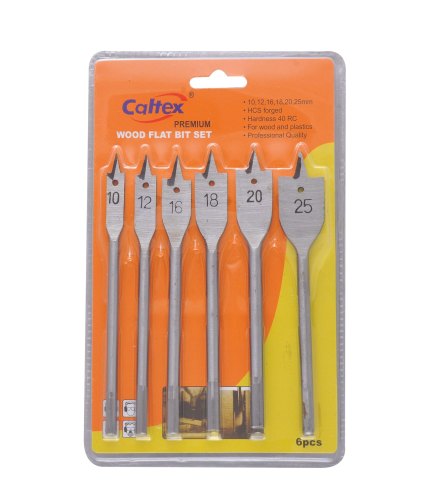 Caltex Wood Flat Bit Set