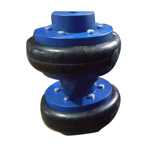 Flexible Rubber Tyre Coupling, Size: 11inch