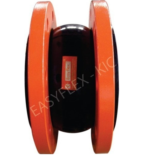 Black & Orange Floating Flange Expansion Joint, Size: Size 25 Mm