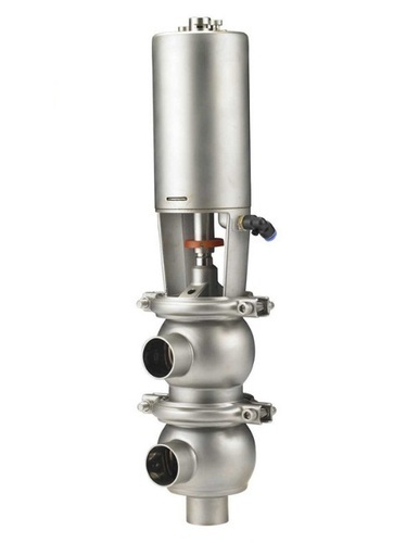 Silver Stainless Steel Flow Diversion Valves