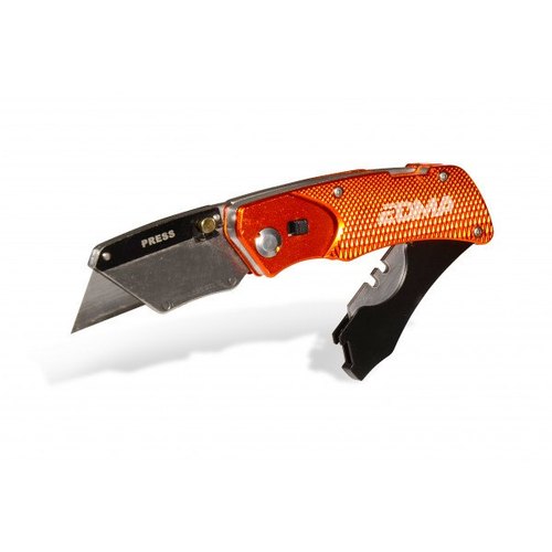 EDMA Steel Foldable Knife With Holster, Model Name/Number: 060655