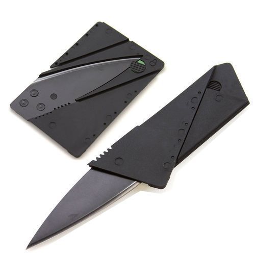 Folding Credit Card Knife, Size (Inch): 6 Inch