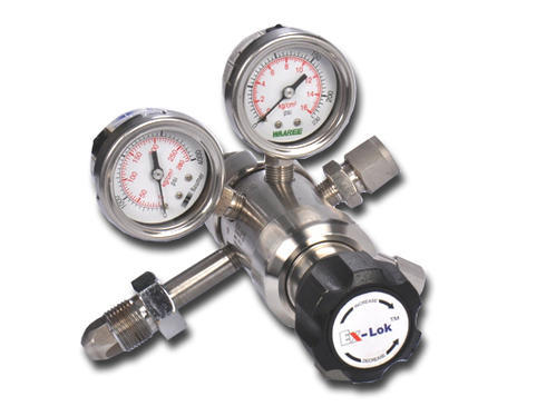 SS304 Ex-lok Food Grade Nitrogen Regulator, Grade Standard: Industrial Grade, 1