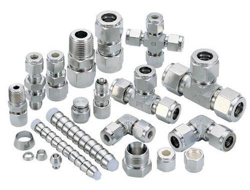 Stainless Steel Bright Finish Instrumentation Threaded Fittings, For Pneumatic Connections, Size: 3 inch