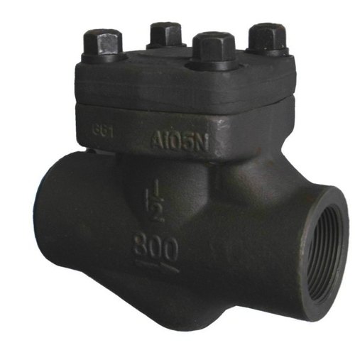 Black Forged Steel Horizontal Lift Check Valve Class-800 R, Valve Size: 1  TO 6