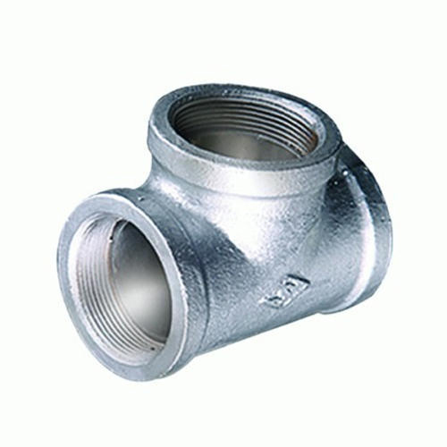 Polished Forged Threaded Tee, For Structure Pipe, Size: 1 inch