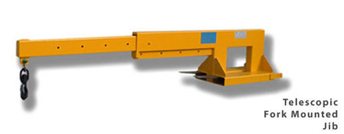 Fork lift attachment crane